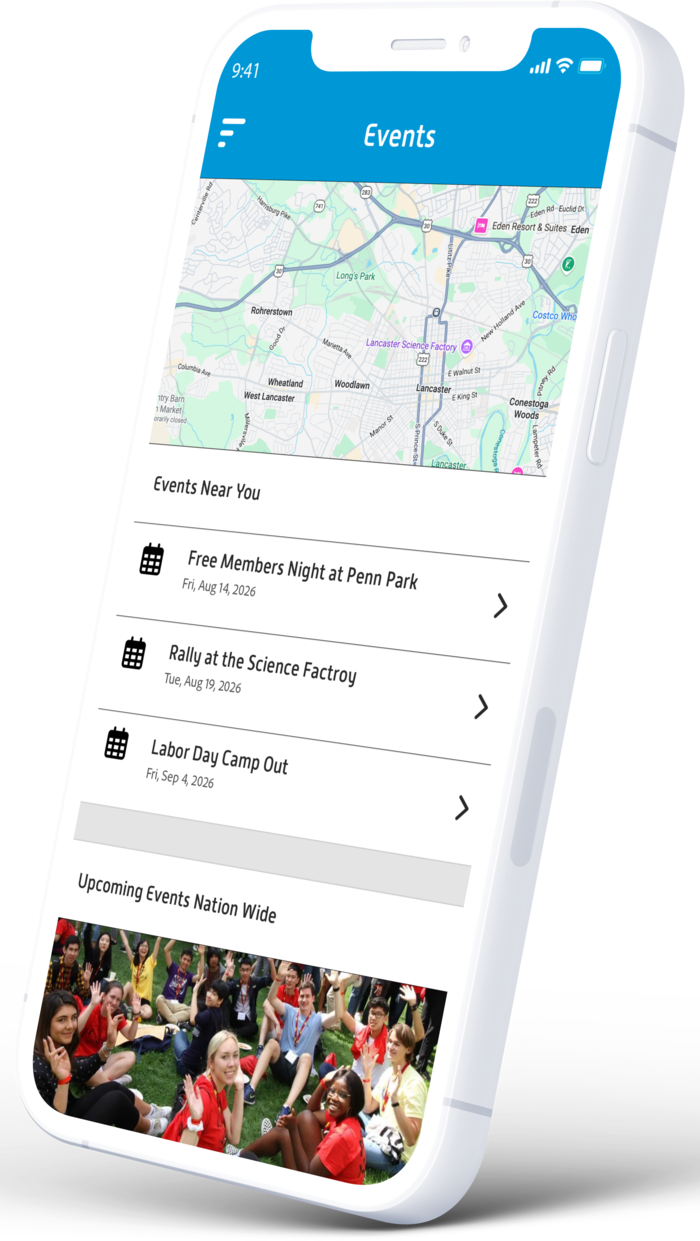 Events in a Yellowstone app